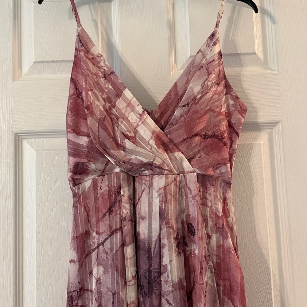 Lulu's Blush Dusty Rose & Purple Dress